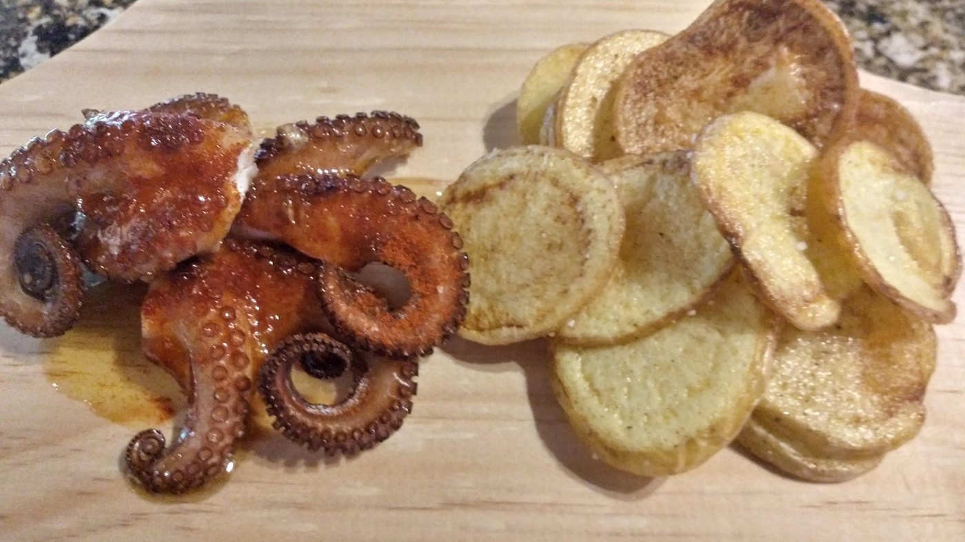 A plate from Laura Ariana Valenzuela’s kitchen
