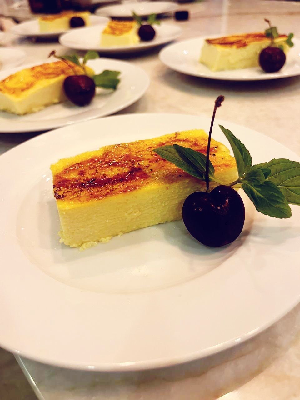 A plate from Miguel Ángel López’s kitchen