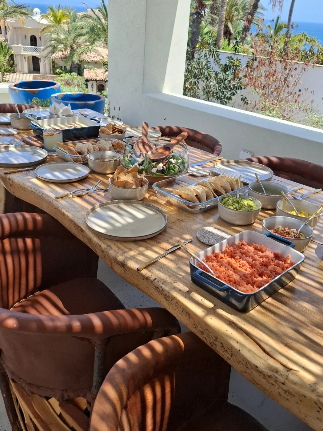A plate from Sandra Acosta’s kitchen