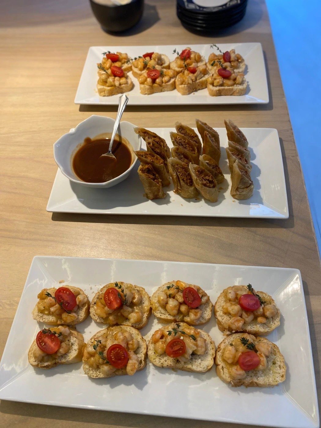 A plate from Sandra Acosta’s kitchen